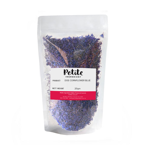 Dried Organic Edible Cornflower Blue