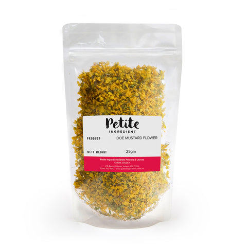 Dried Organic Edible Mustard Flower