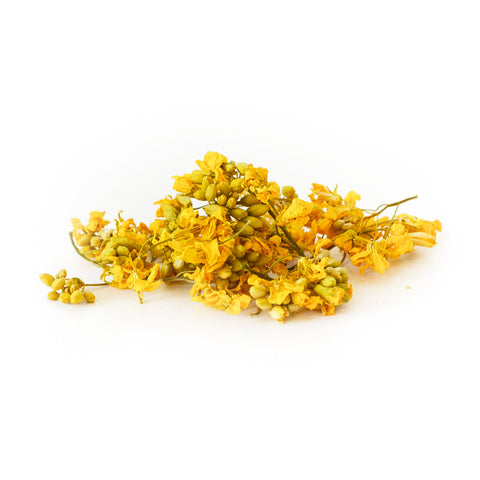 Dried Organic Edible Mustard Flower