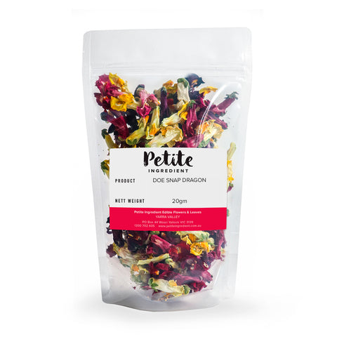 Dried Organic Edible Snap Dragon - Petite Ingredient